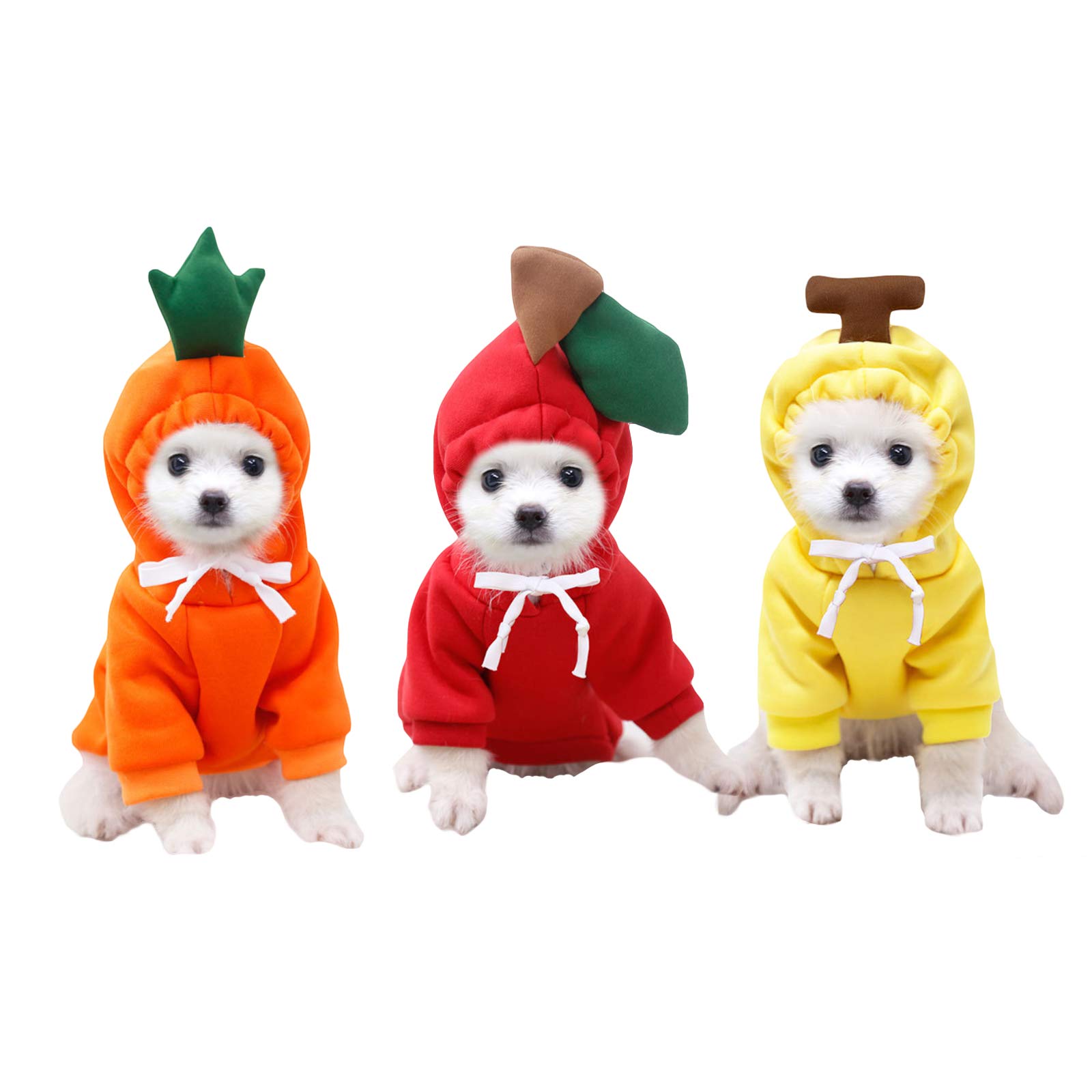 犬服 L わんこの普段着 レトロフルーツ 赤